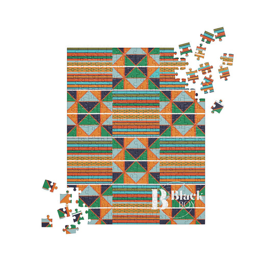 Black Boy Kente Puzzle